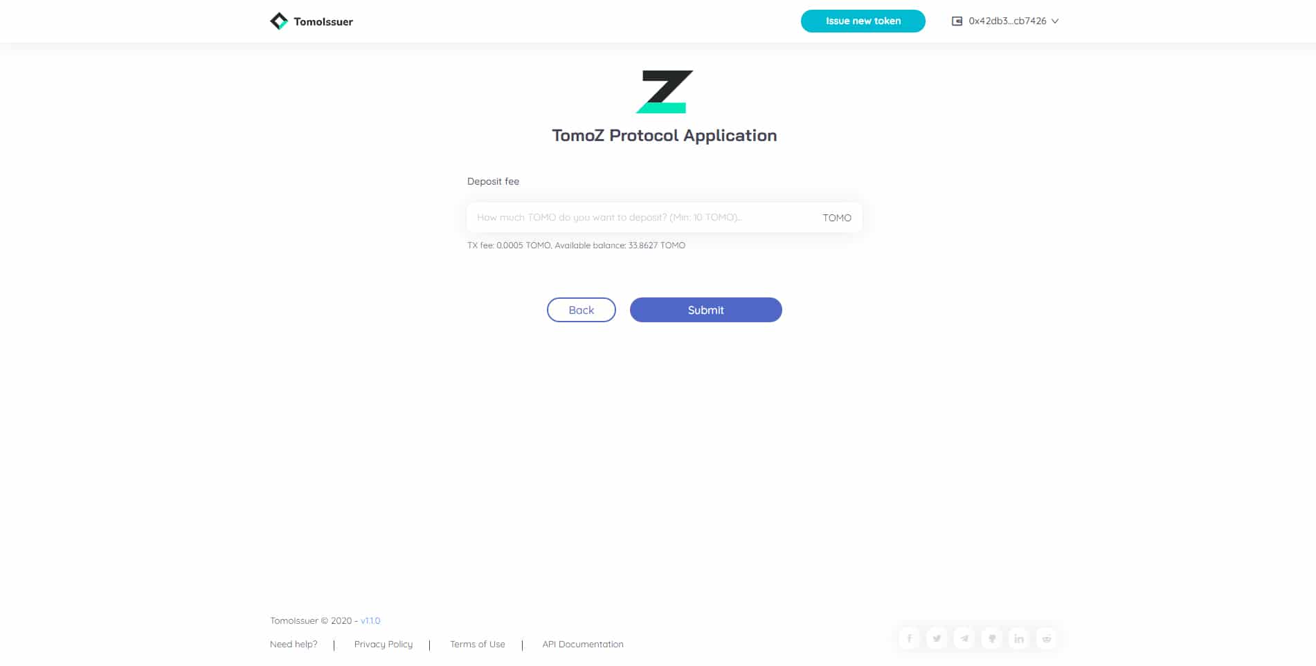 TomoZ protocole application